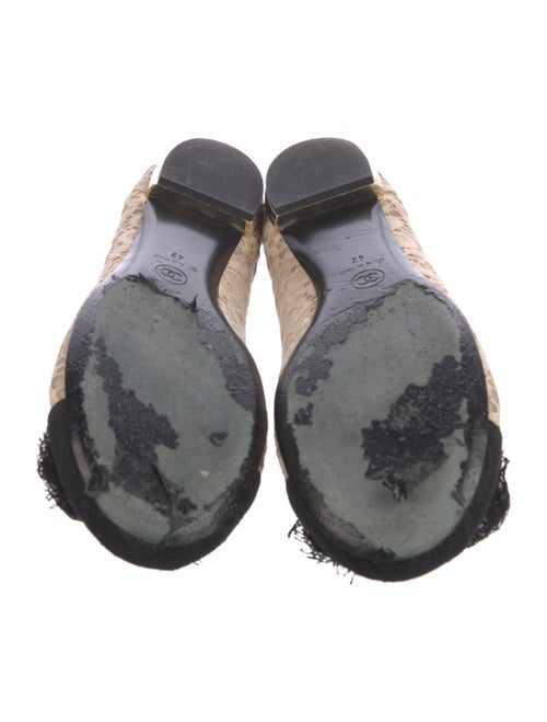 Chanel 2016 Interlocking CC Logo Loafers