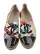 Chanel Interlocking CC Logo Canvas Espadrilles