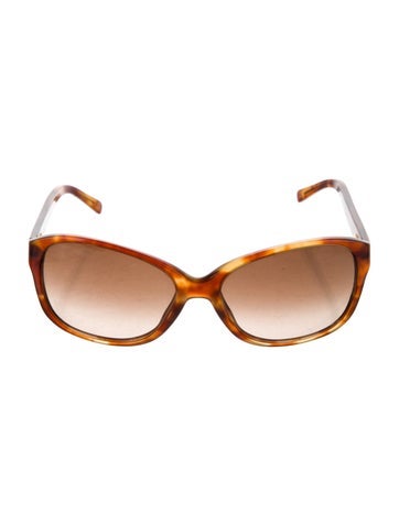 Chanel Sunglasses Interlocking CC Logo Oversize