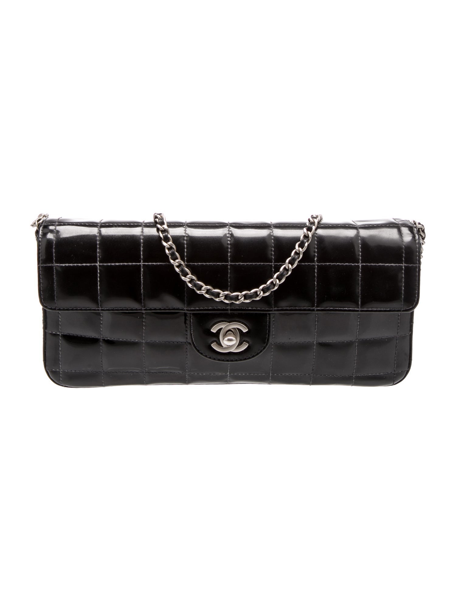 Chanel Square Quilt E/W Flap Bag