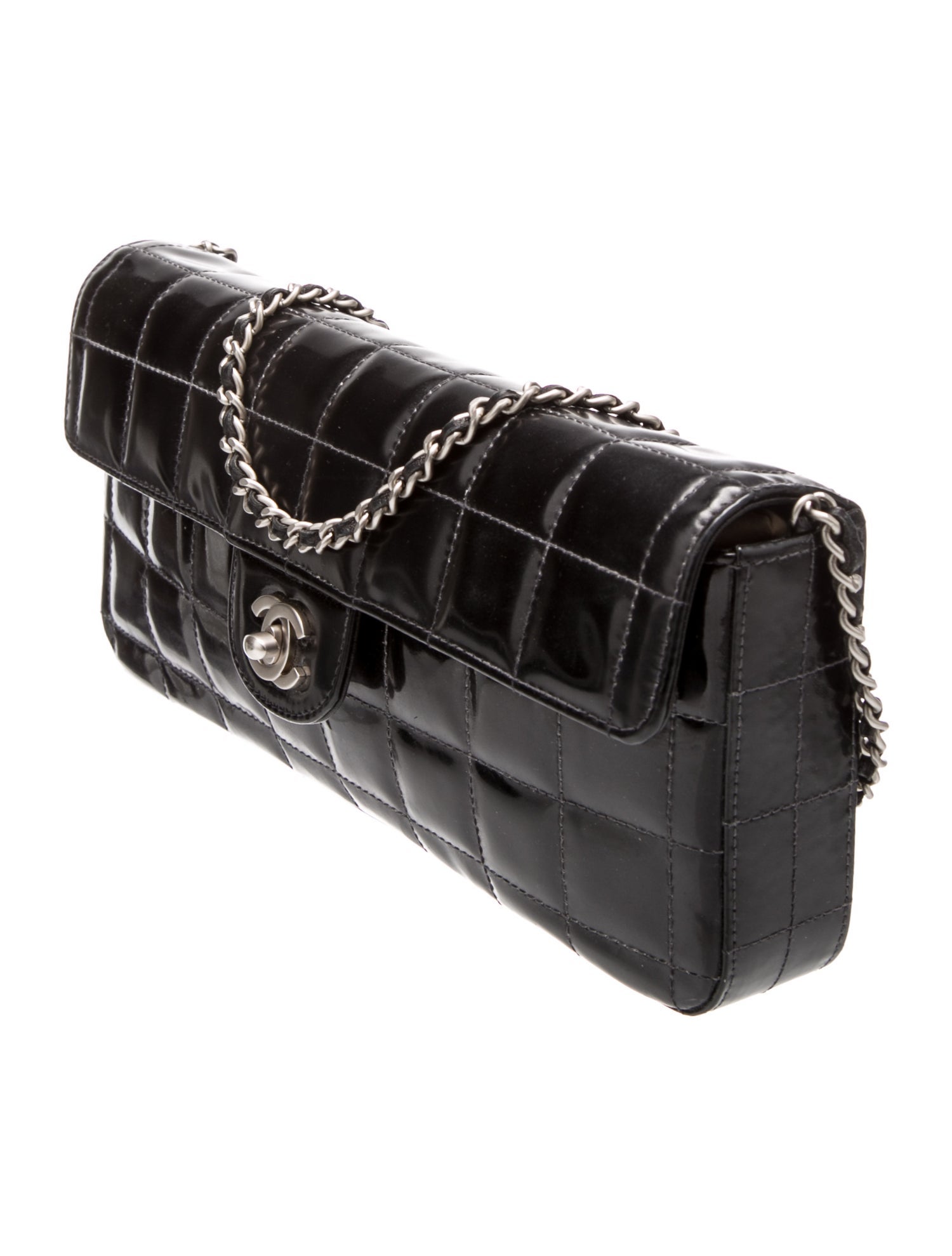 Chanel Square Quilt E/W Flap Bag