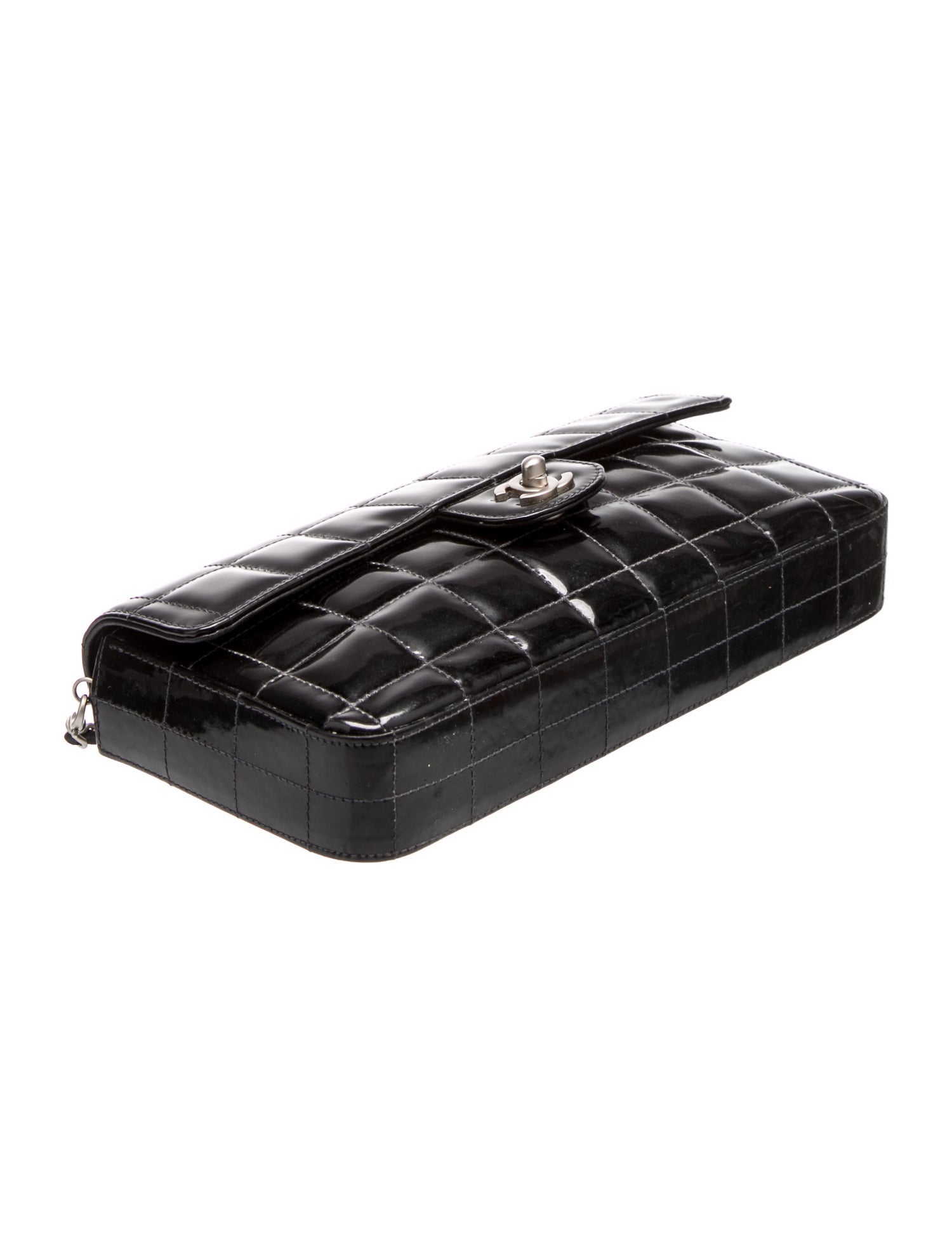 Chanel Square Quilt E/W Flap Bag