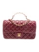 Chanel 2023 Chain-Link Top Handle Flap Bag