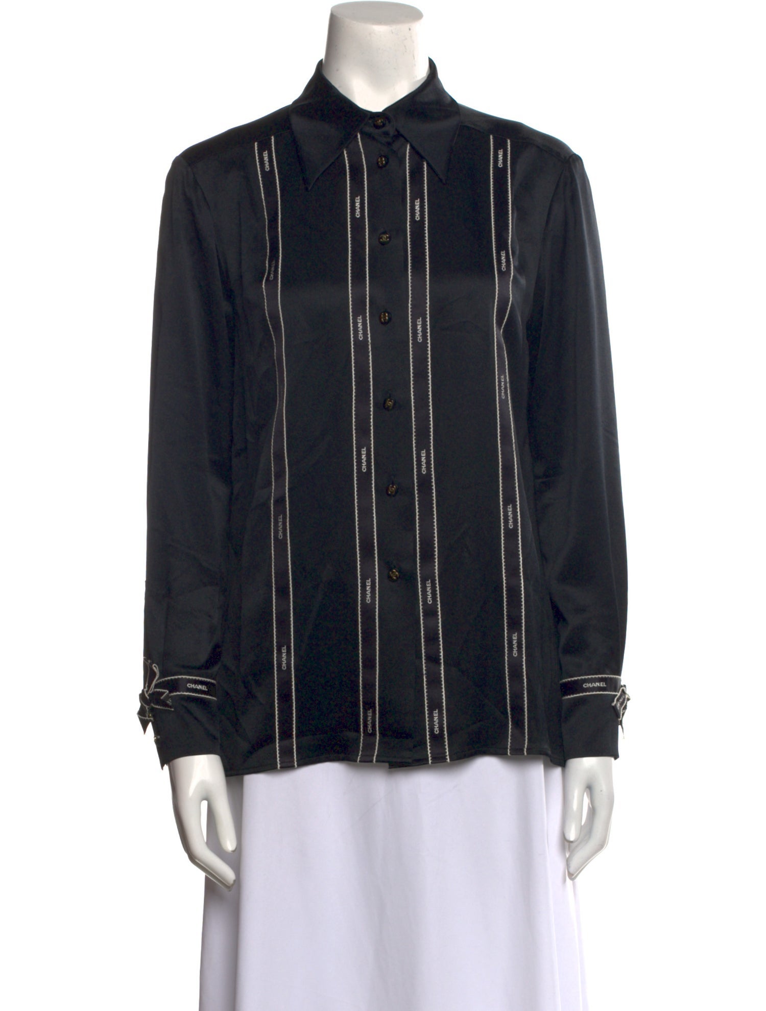 Chanel Vintage 1994 Button-Up Top