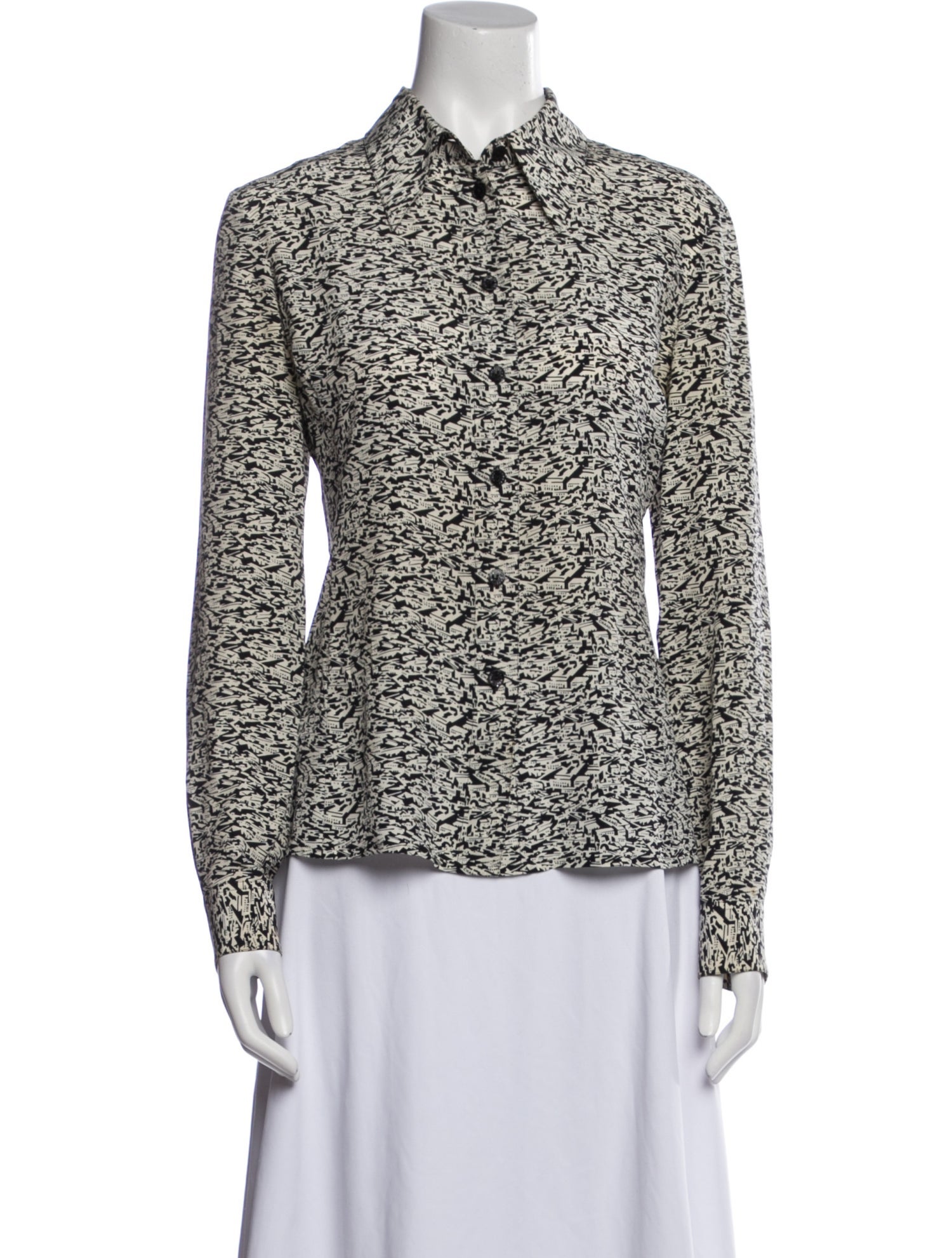 Chanel Vintage 2003 Button-Up Top