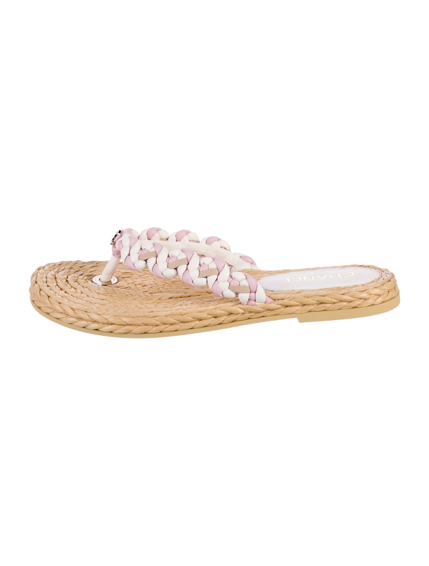 Chanel 2025 Interlocking CC Logo Espadrilles