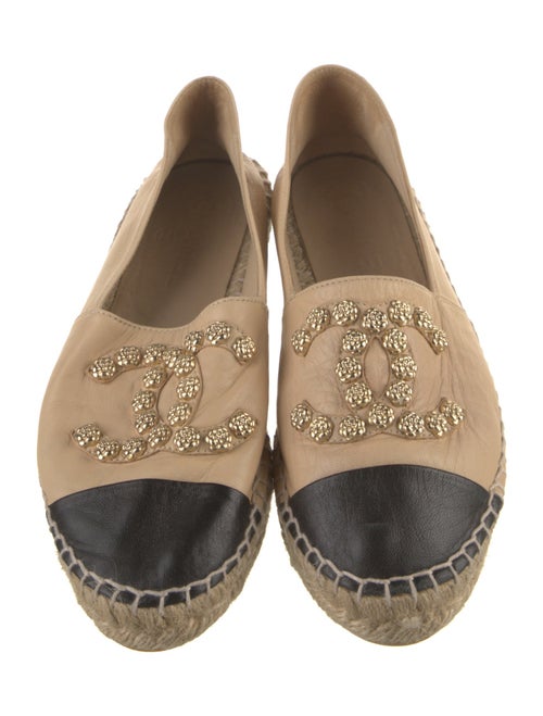 Chanel 2015 Interlocking CC Logo Espadrilles