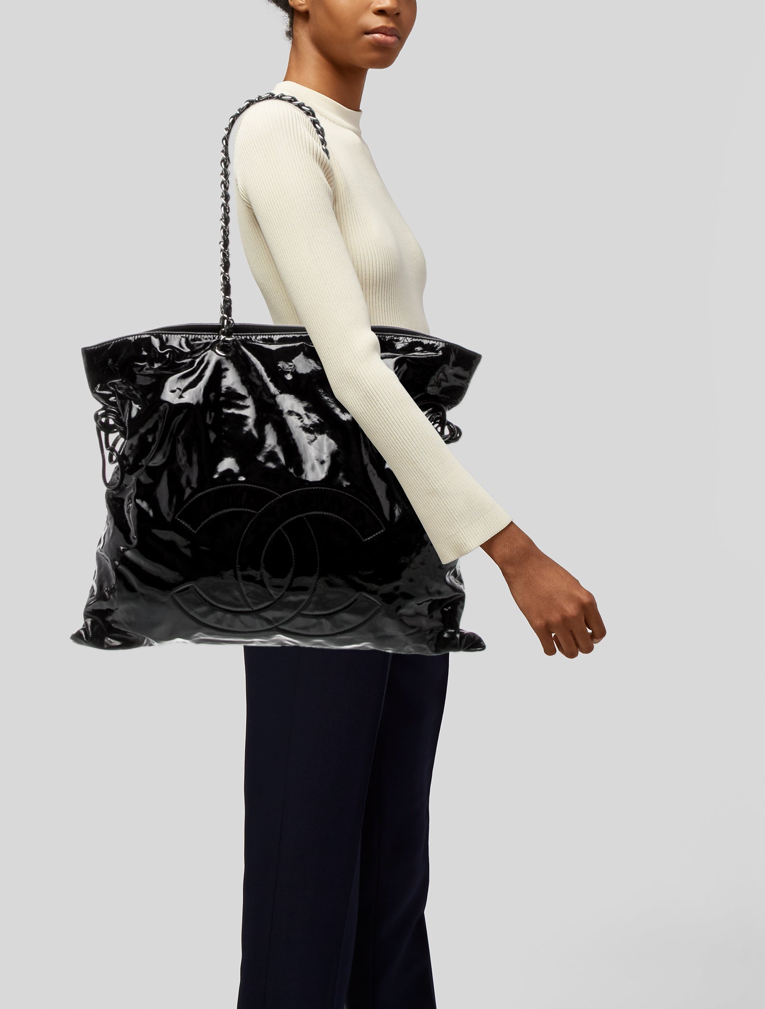 Chanel Patent Bon Bon Tote