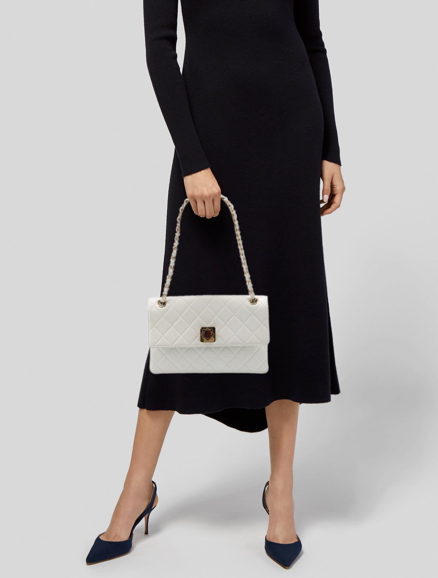 Chanel Quilted CC Flap Bag