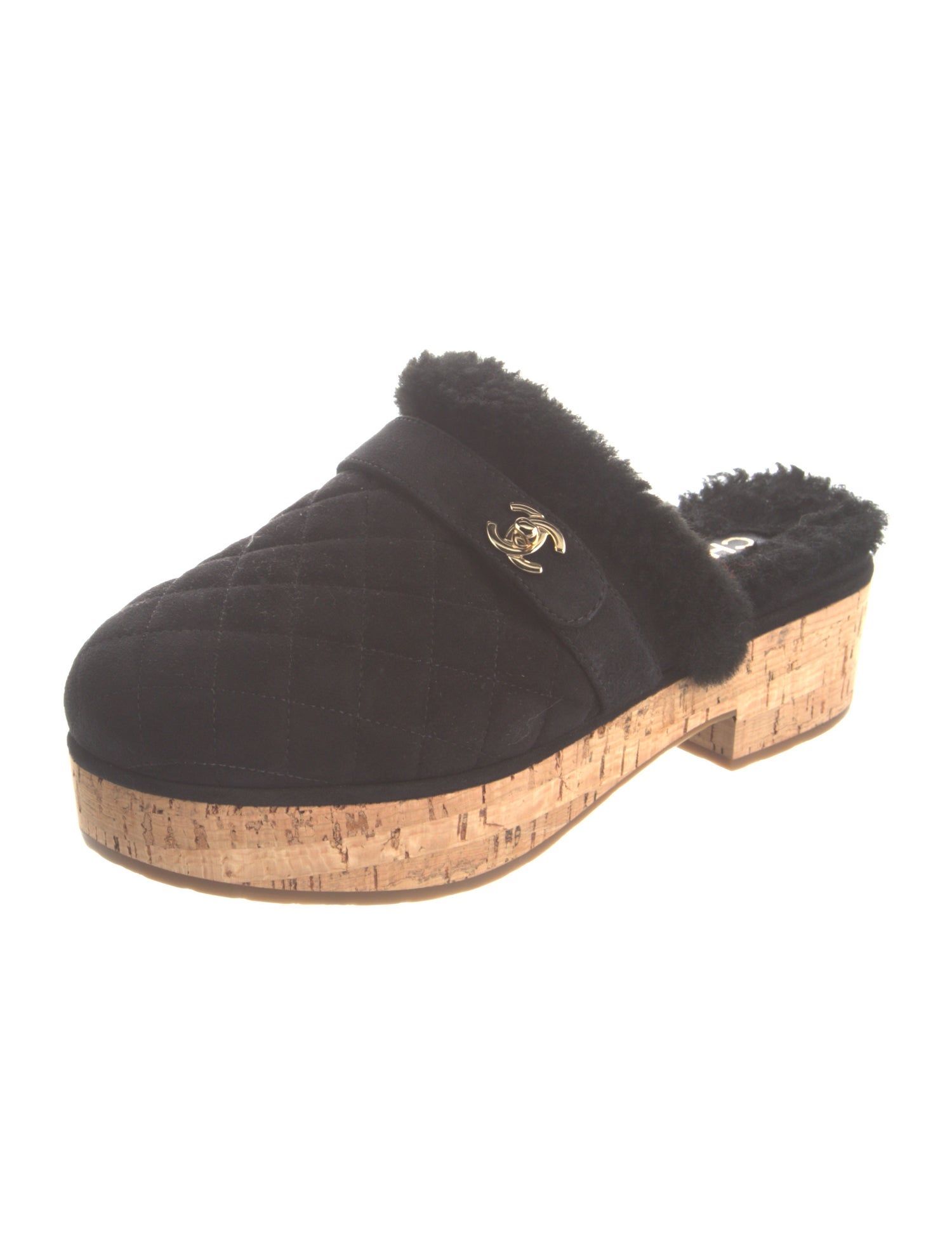 Chanel 2021 Interlocking CC Logo Mules