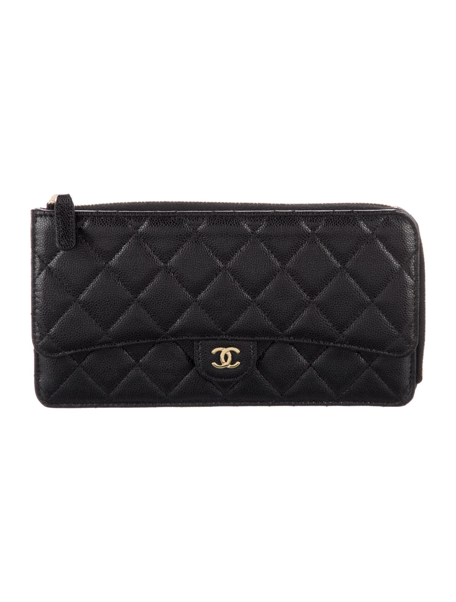 Chanel Interlocking CC Logo Wallet