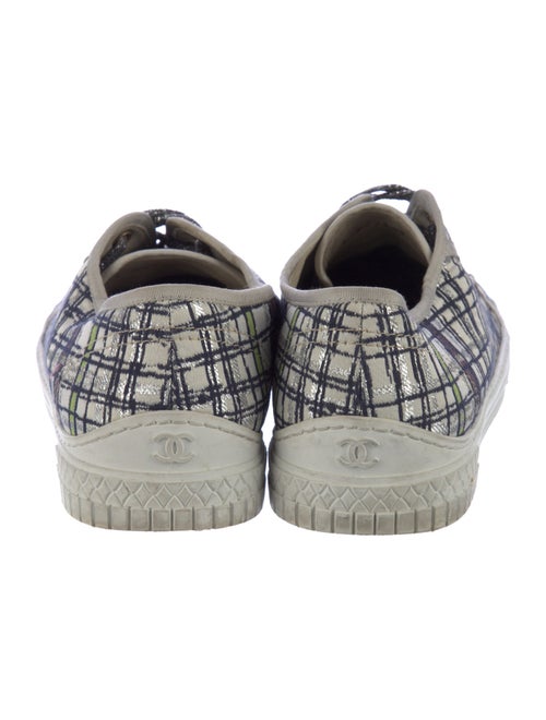Chanel Interlocking CC Logo Sneakers