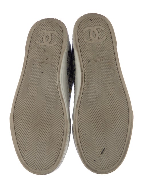 Chanel Interlocking CC Logo Sneakers
