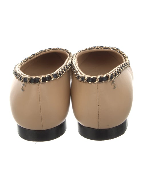 Chanel 2020 Interlocking CC Logo Ballet Flats