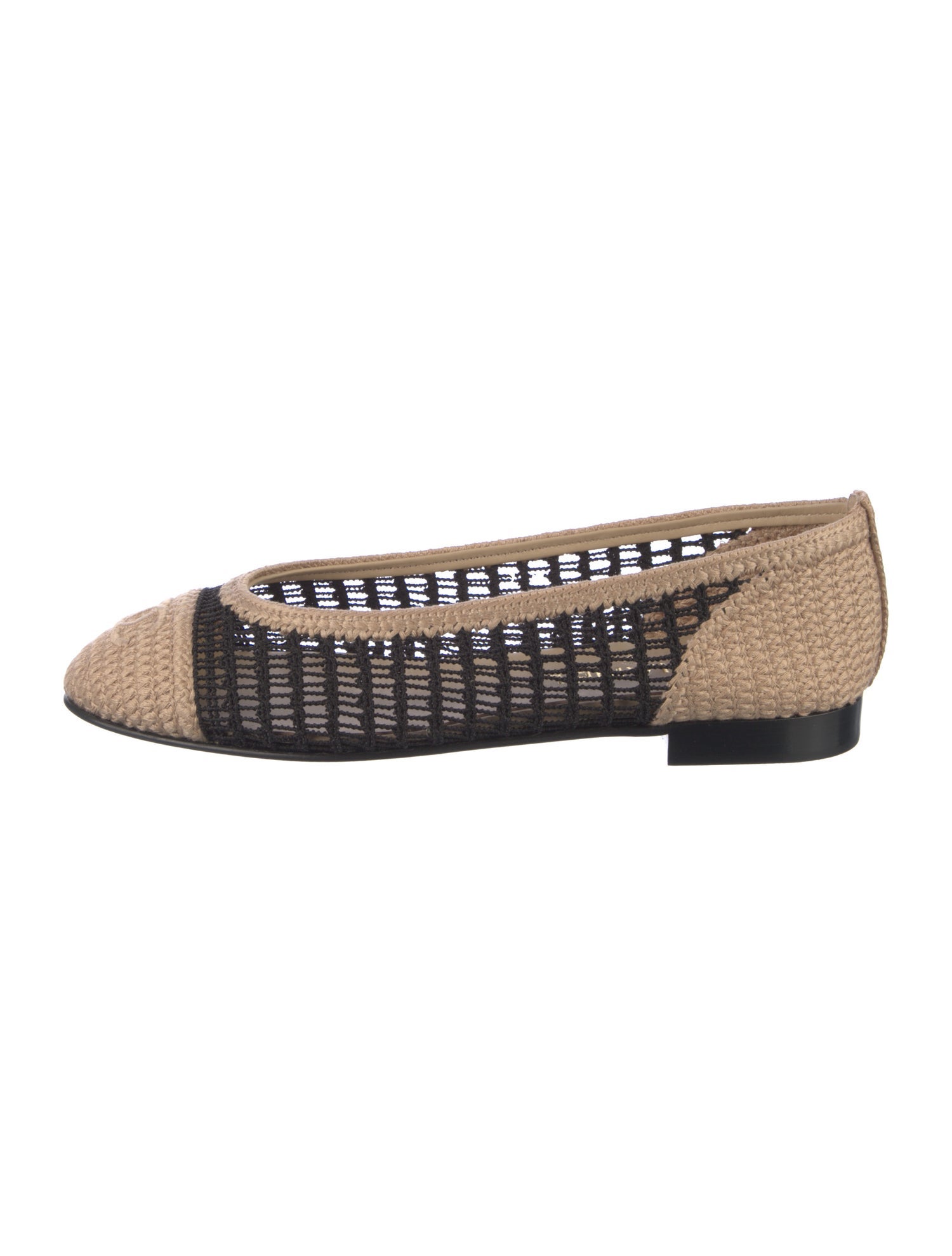 Chanel 2025 Interlocking CC Logo Flats