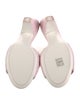 Chanel Interlocking CC Logo Leather Slides
