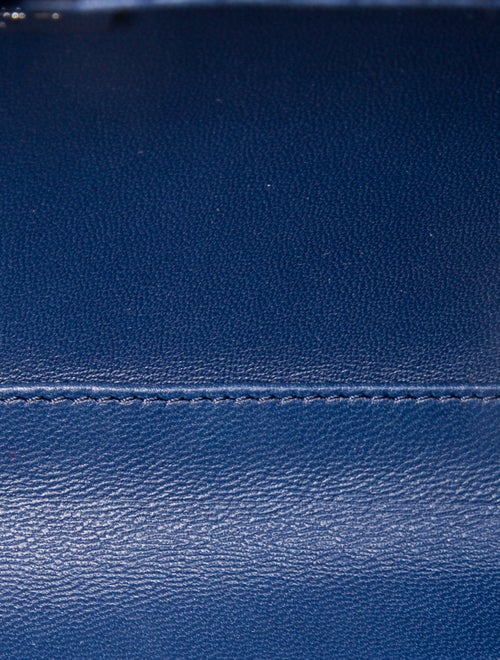 Chanel Metallic Python Chain Around Clutch