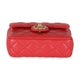 Chanel Leather Coco Pins Mini Flap Bag