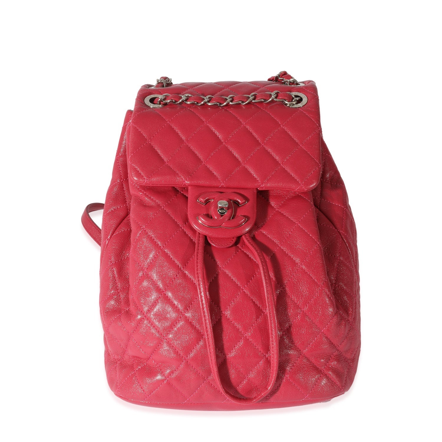Chanel Leather Covered CC Backpack