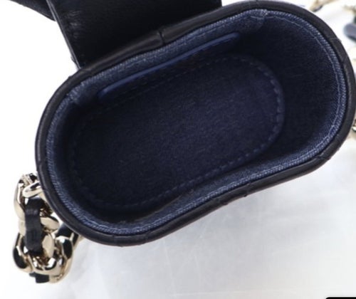 Chanel Interlocking CC Resin Chain Vanity Case Mini 2021-2022