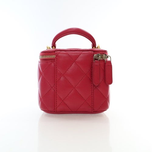 Chanel Interlocking CC Vanity Case With Chain Mini 2021-2022