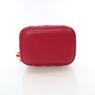 Chanel Interlocking CC Vanity Case With Chain Mini 2021-2022