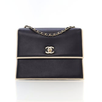 Chanel Interlocking CC Square Frame Flap Bag