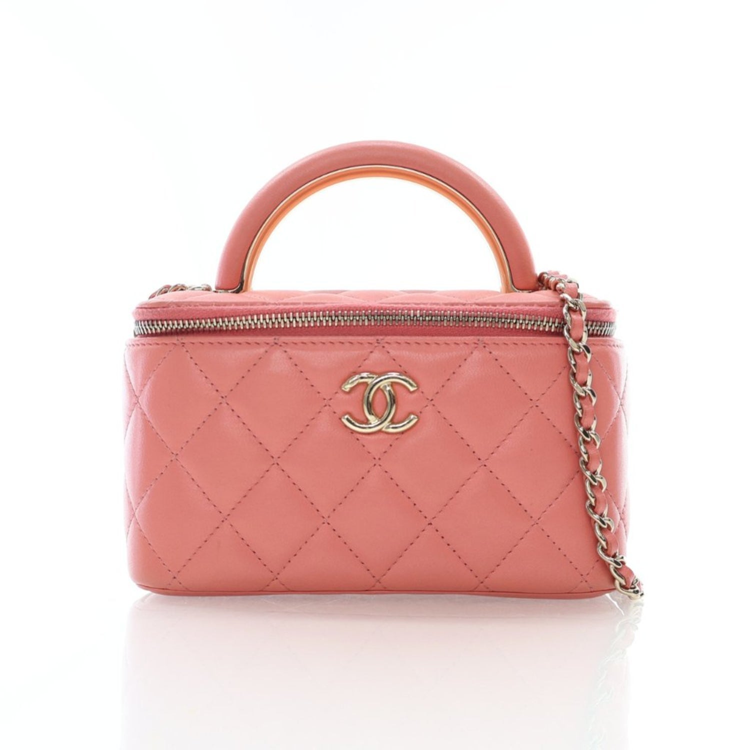 Chanel Interlocking CC Vanity Case Small