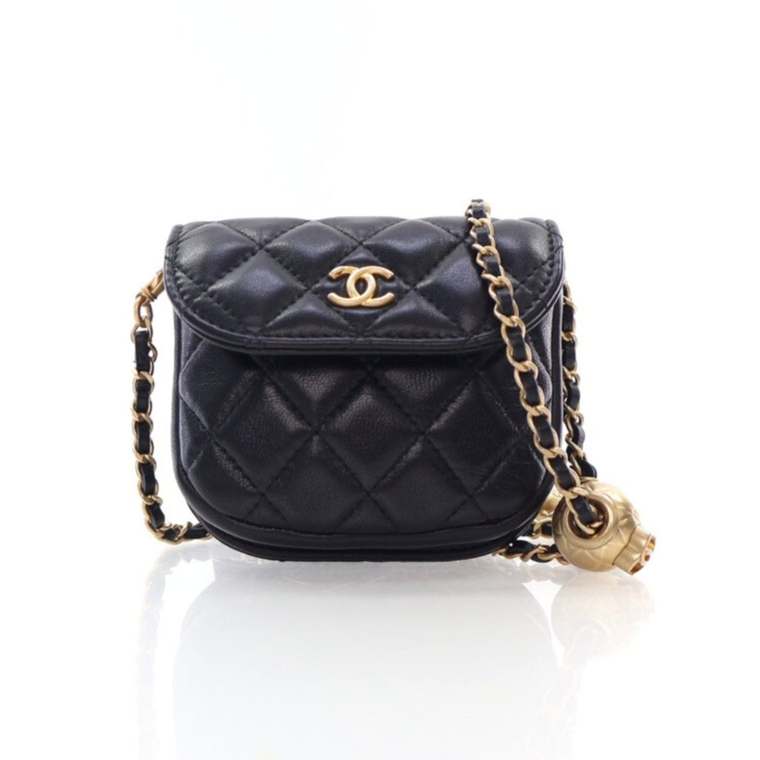 Chanel Interlocking CC Waist Belt Bag