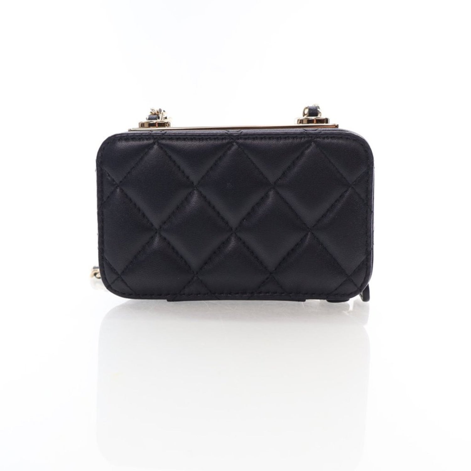 Chanel Interlocking CC Trendy CC Cardholder With Chain Mini