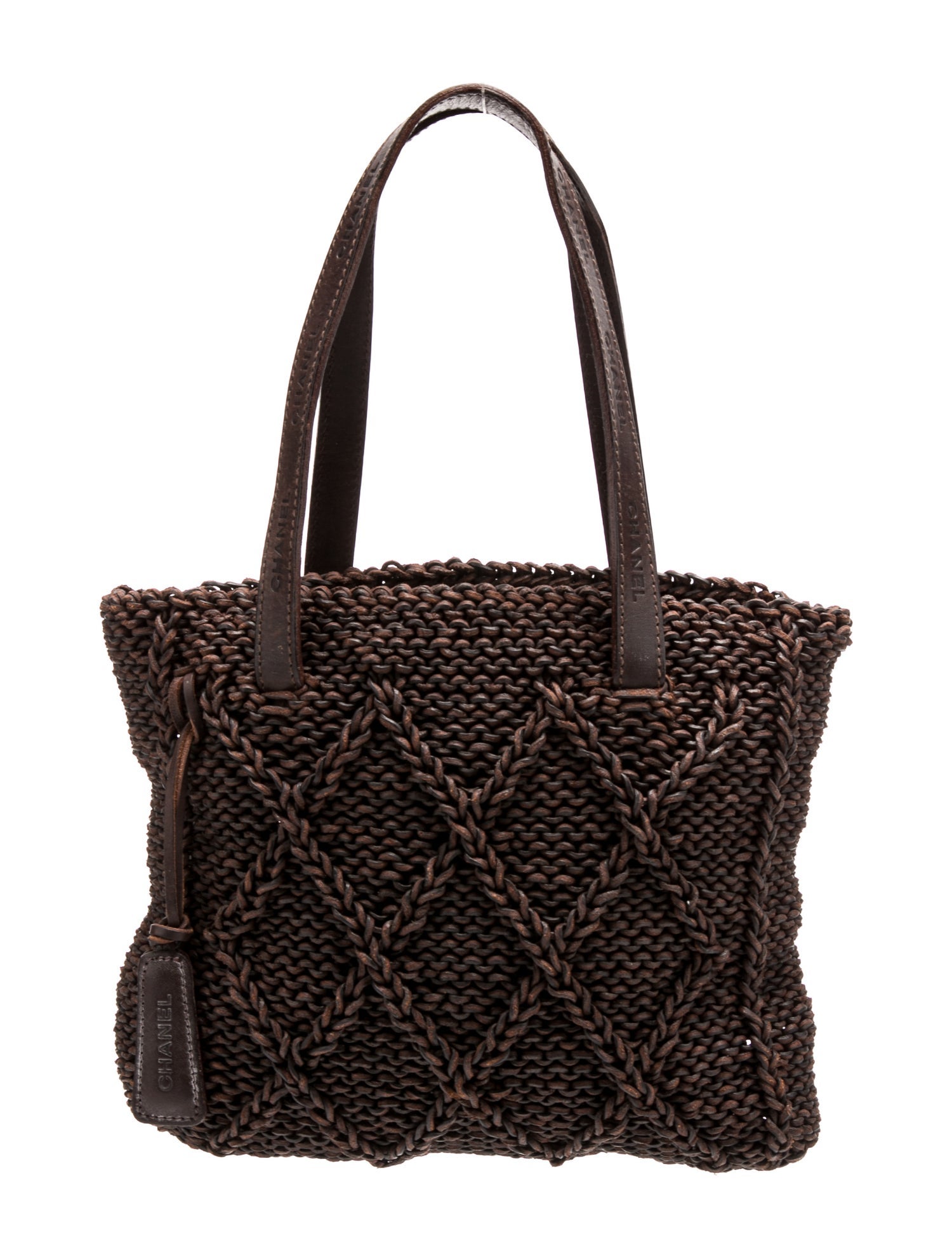 Chanel Macrame Leather Tote /