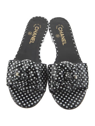 Chanel 2024 Interlocking CC Logo Slides