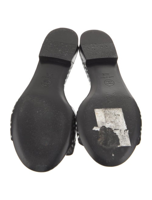 Chanel 2024 Interlocking CC Logo Slides