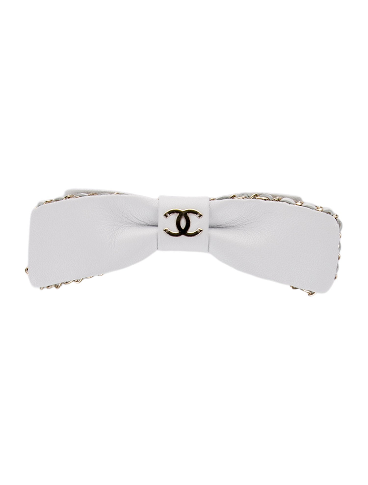 Chanel CC Chain-Link Barrette