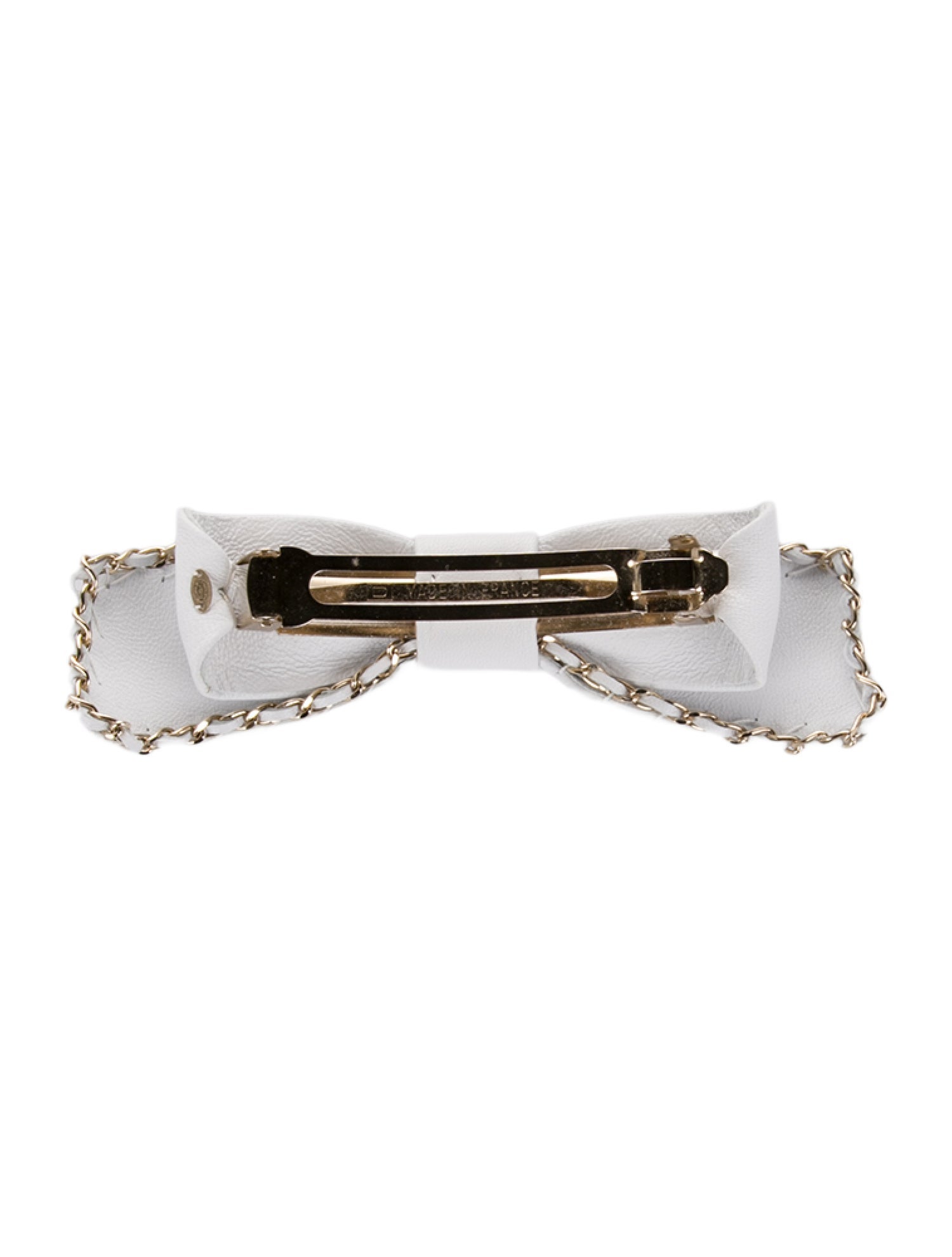 Chanel CC Chain-Link Barrette