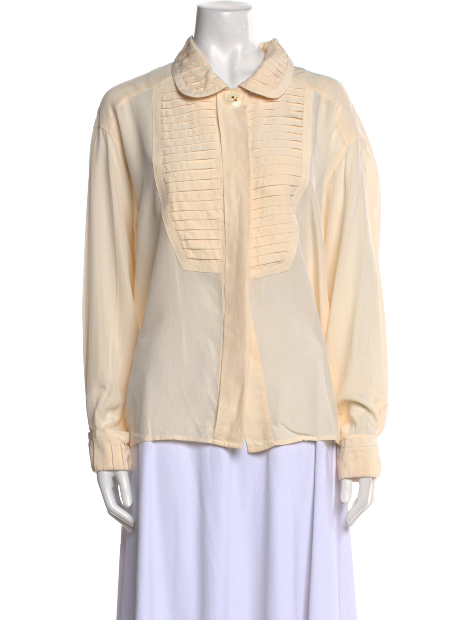 Chanel Vintage 1995 Button-Up Top