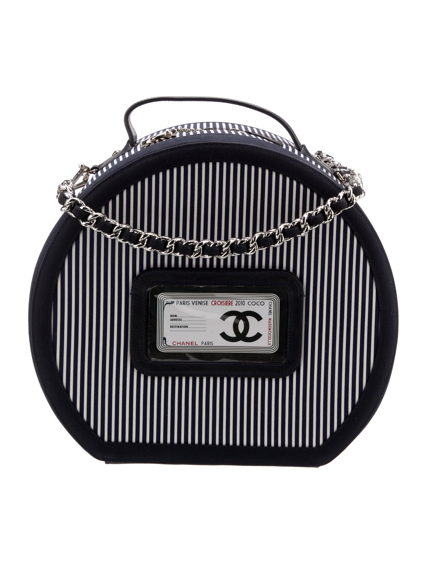 Chanel Paris-Venice Rialto Hat Box w/ Chain