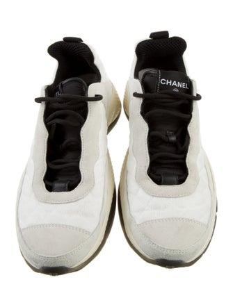 Chanel Interlocking CC Logo Sneakers