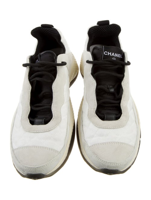 Chanel Interlocking CC Logo Sneakers