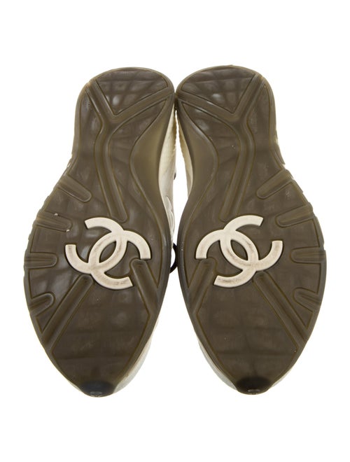 Chanel Interlocking CC Logo Sneakers