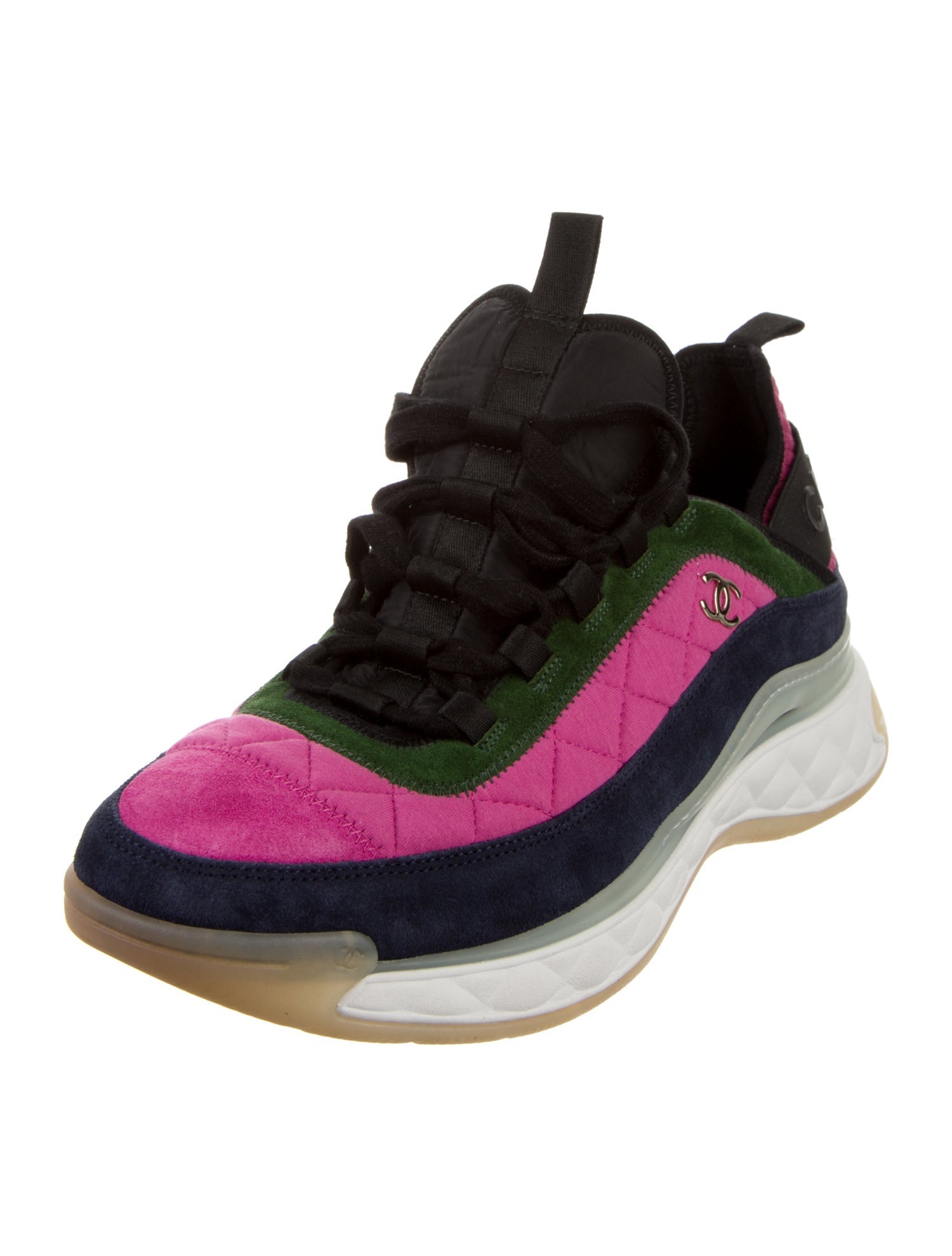 Chanel 2021 Interlocking CC Logo Sneakers