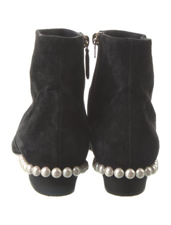 Chanel 2018 Interlocking CC Logo Boots