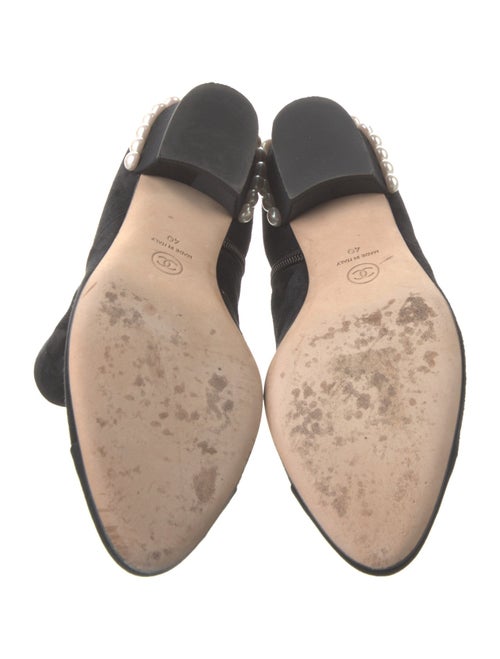 Chanel 2018 Interlocking CC Logo Boots