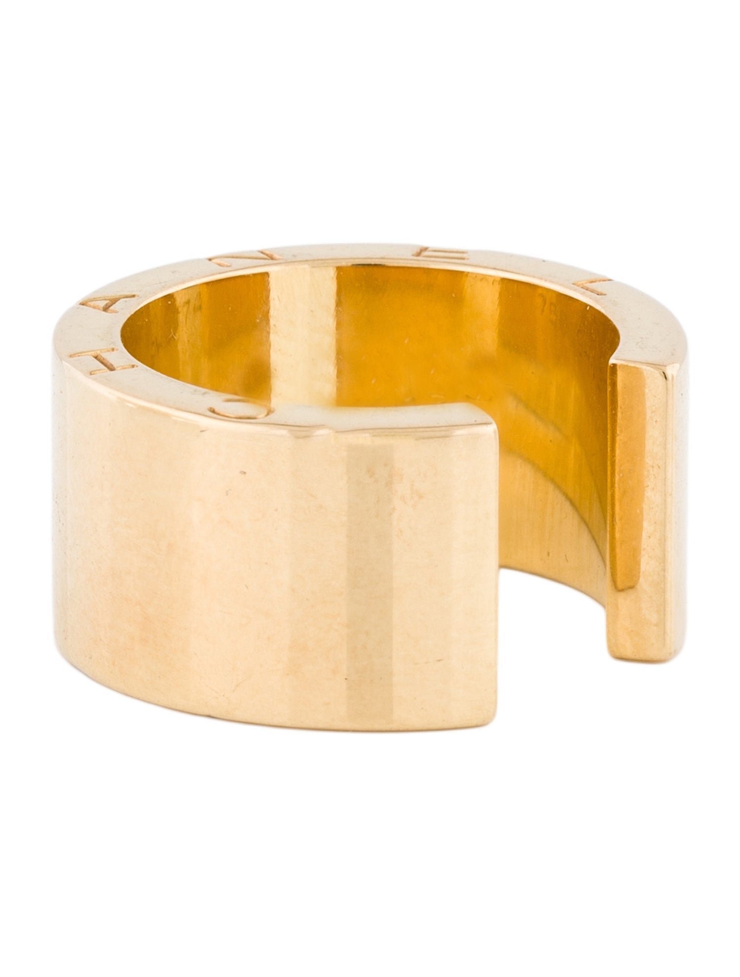 Chanel 18K Wide Open Band