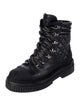 Chanel 2021 Interlocking CC Logo Combat Boots
