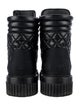 Chanel 2021 Interlocking CC Logo Combat Boots