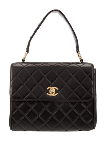 Chanel Handle Bags Vintage Kelly Bag