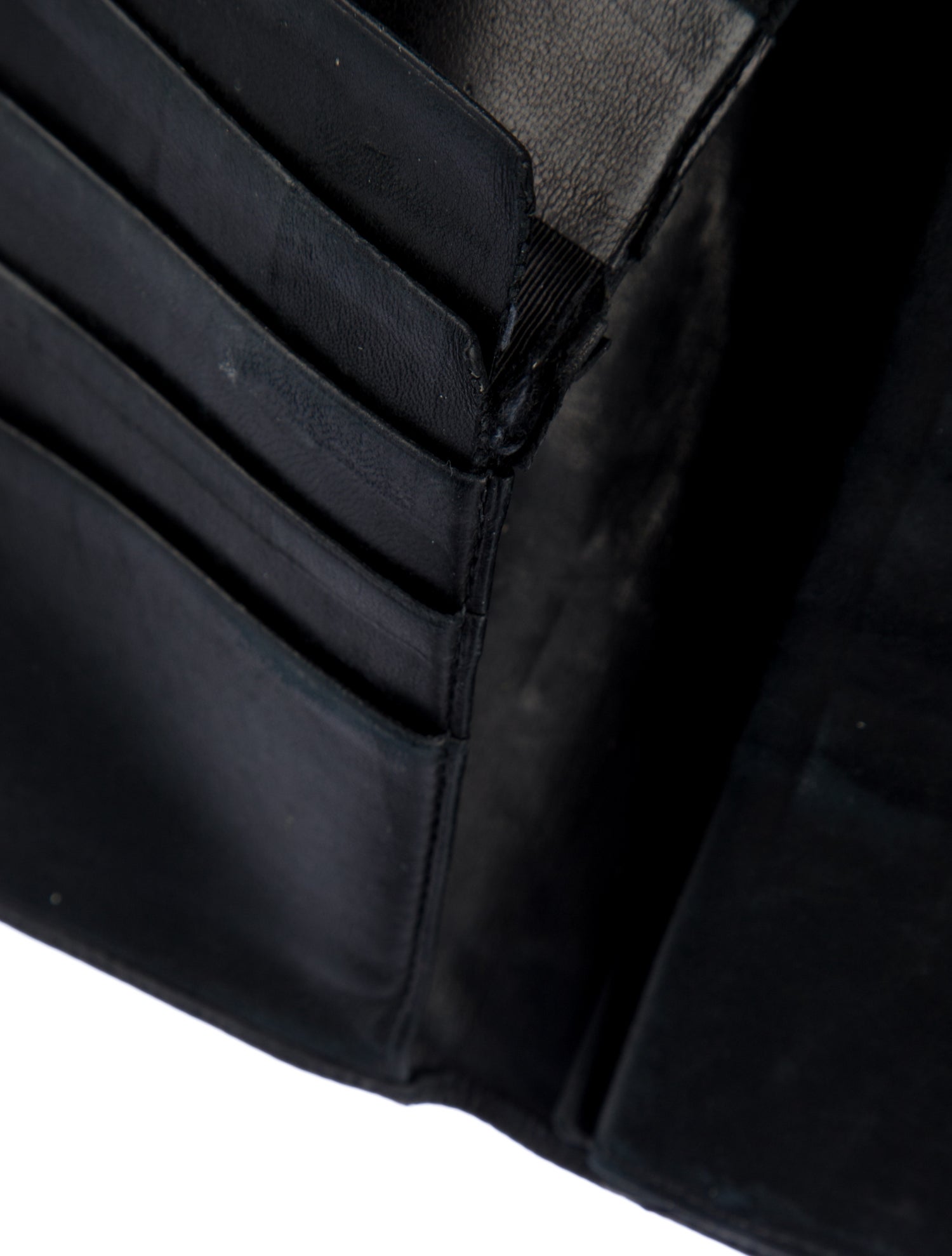 Chanel French Wallet Interlocking CC Logo French Purse