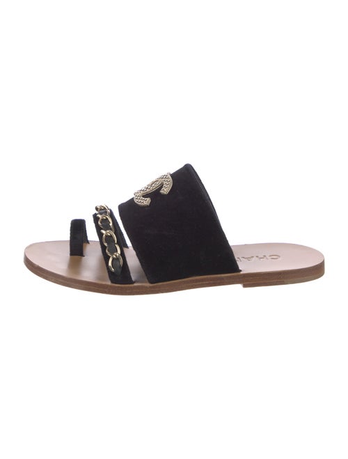 Chanel 2018 Interlocking CC Logo Slides