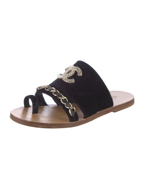 Chanel 2018 Interlocking CC Logo Slides